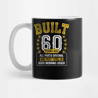 Funny 60th Birthday Shirt Adult 60 Years Old Joke Gift Mug